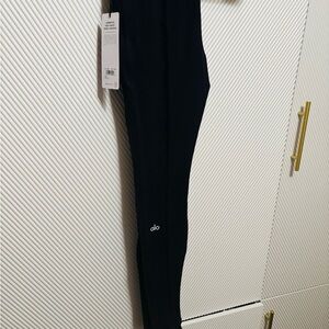 ALO Yoga Airbrush Enso High-Waist Black Leggings XS NWT